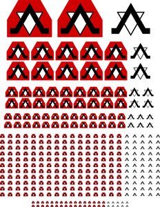 Warhammer 40k Transfer Sheets Decals Chaos Space Marine Select Chapter