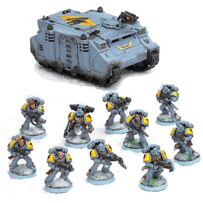 CHOOSE UNITS BUILT AND PRIMED/PAINTED! WARHAMMER 40k SPACE WOLVES ARMY 