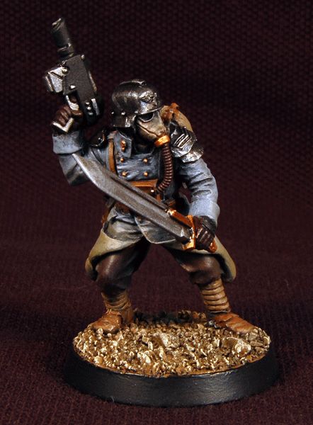 Details about   Death Korps of Krieg Infantry Squad At Ease Warhammer 40k painted 
