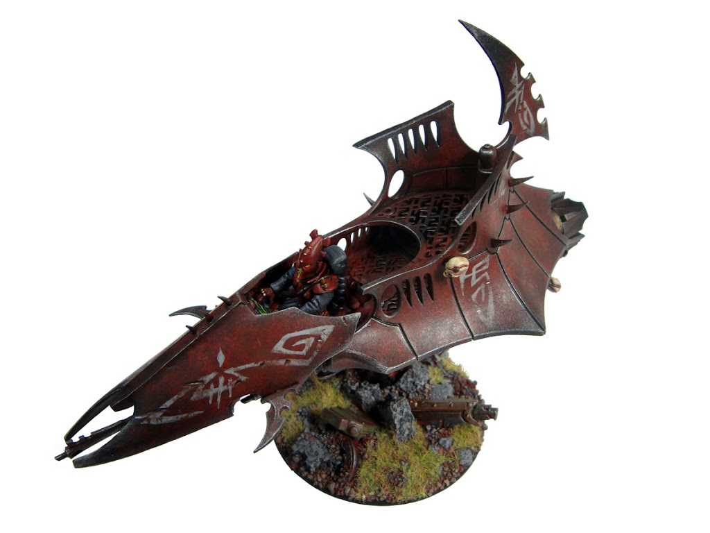 Upper Splinter Cannon w/Mount Warhammer 40k Dark Eldar Drukhari Venom Bits