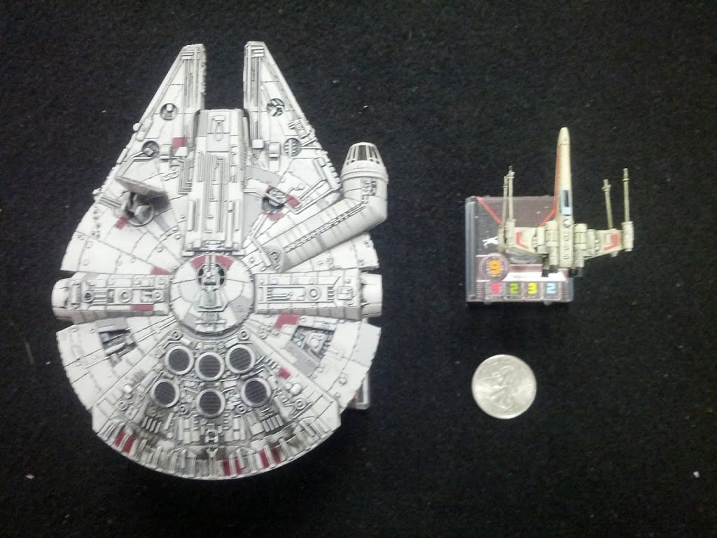 star wars mini millennium falcon