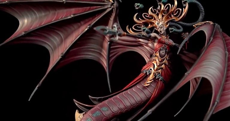 Warhammer Lore Morathi The Hag Sorceress Bell Of Lost Souls