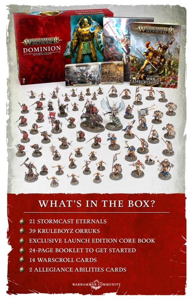 Age Of Sigmar Dominion Launch Box Pre Order Date Announced Bell Of