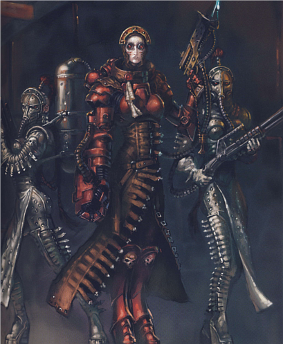 40K Lore: The Sisters of Silence
