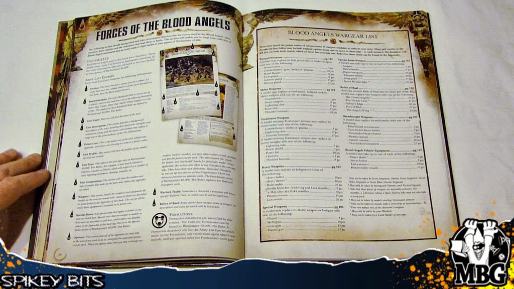 REVIEW & PICS - New Blood Angels Codex - Bell of Lost Souls