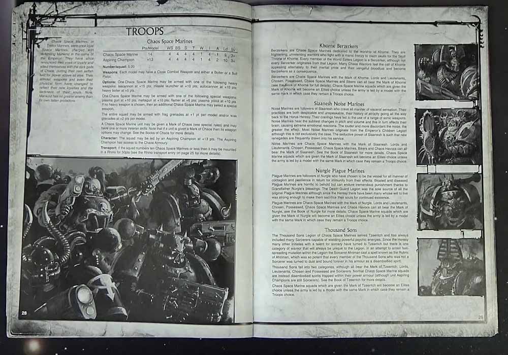 40K RETRO: When Chaos Marines Ruled the World - Bell of Lost Souls
