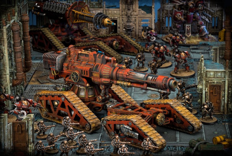 Сверхтяжелый танк вселенной warhammer клинок