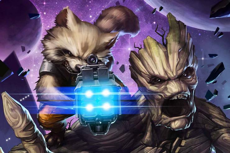 Geekery: Rocket & Groot Join NASA on Mission - Bell of Lost Souls