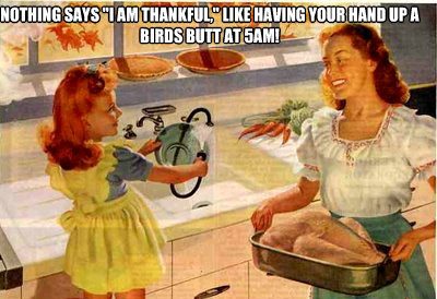 thanksgiving turkey butt