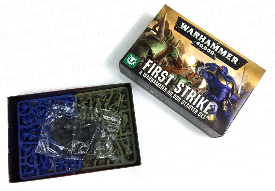 New First Strike Warhammer 40K Starter Games Workshop Ultramarines Death  Guard!!