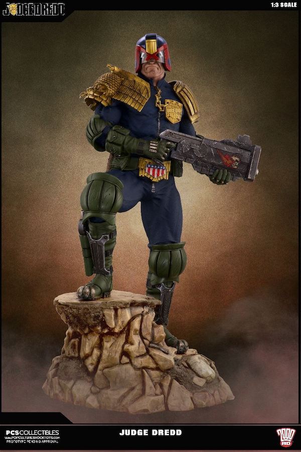 Toyland This New Dredd Statue Will Judge You Bell Of Lost Souls