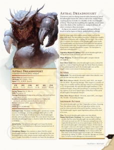 D&D Monsters Spotlight: The Astral Dreadnought Has Come To Consume You ...