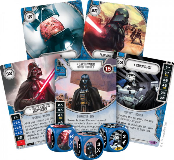 Star Wars Destiny: 'Across The Galaxy' - The Darth Vader Preview - Bell ...