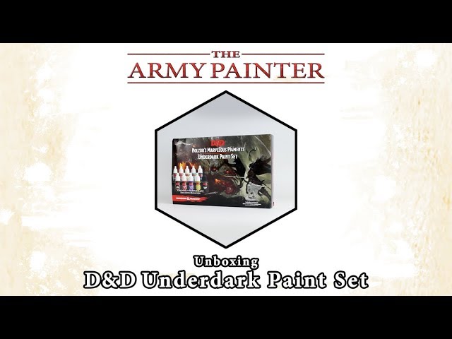 The Dungeons & Dragons Underdark Paint - The Army Painter