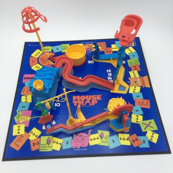 Board Games Retro: Did Anyone Ever Actually PLAY 'Mouse Trap'? - Bell ...