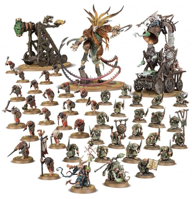 Age Of Sigmar How To Play Skaven Bell Of Lost Souls   Skaven Corrupting War Swarm 768x793 