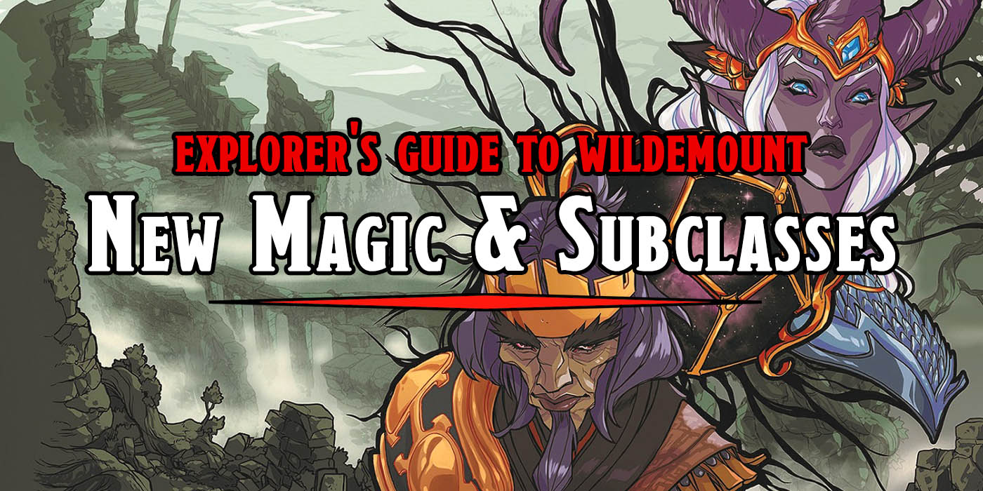 NEW Wildemount Chronurgy Magic Wizard - D&D 5e Subclass Series 