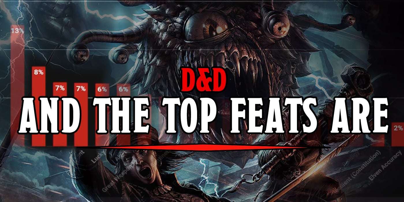 handicap Bevidstløs lække D&D: The Top Feats Reveal Some Surprising Things About The Average Player -  Bell of Lost Souls