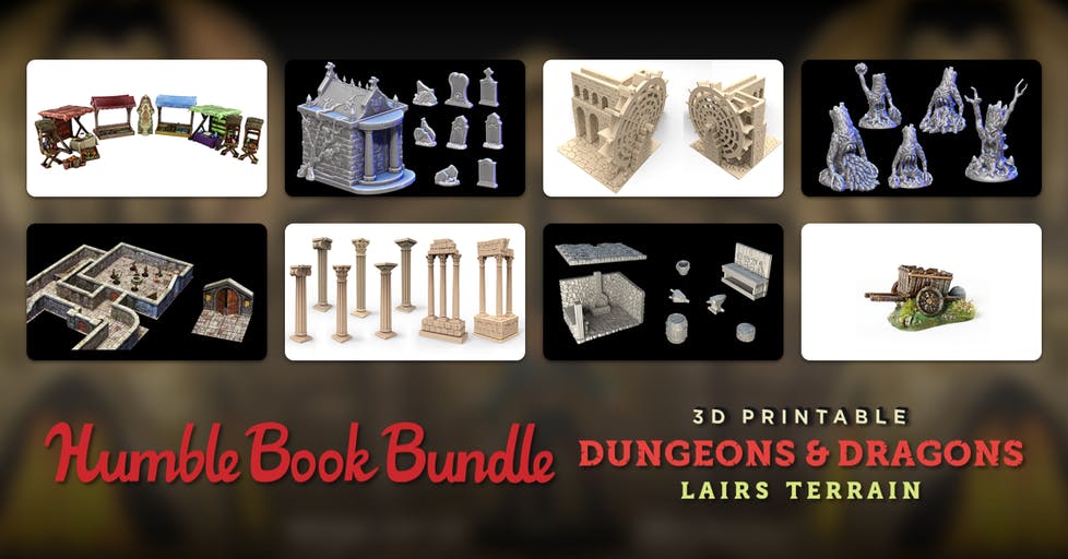 Rpg Check Out This Humble 3d Printable Terrain Bundle For All Your Adventuring Needs Bell Of Lost Souls