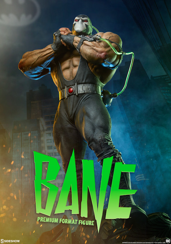 Premium format. Статуя злодея. Bane DC. Sideshow CAD Bane.