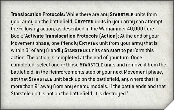 Warhammer 40K Necrons Convergence of Dominion