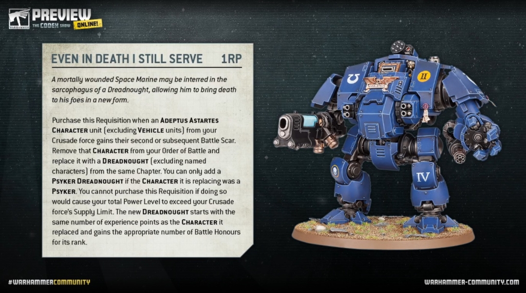 Warhammer 40K: Space Marine Crusade Rules Preview - Bell of Lost Souls