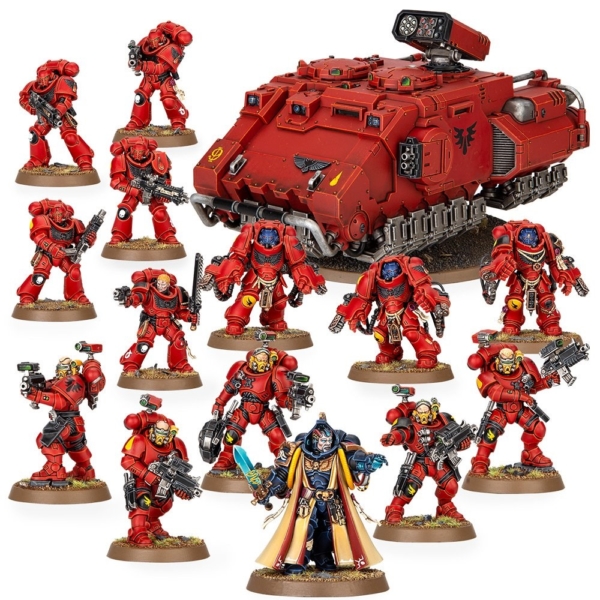 Warhammer 40K: Blood Angels Combat Patrol To 2000 Point Army - Bell of ...