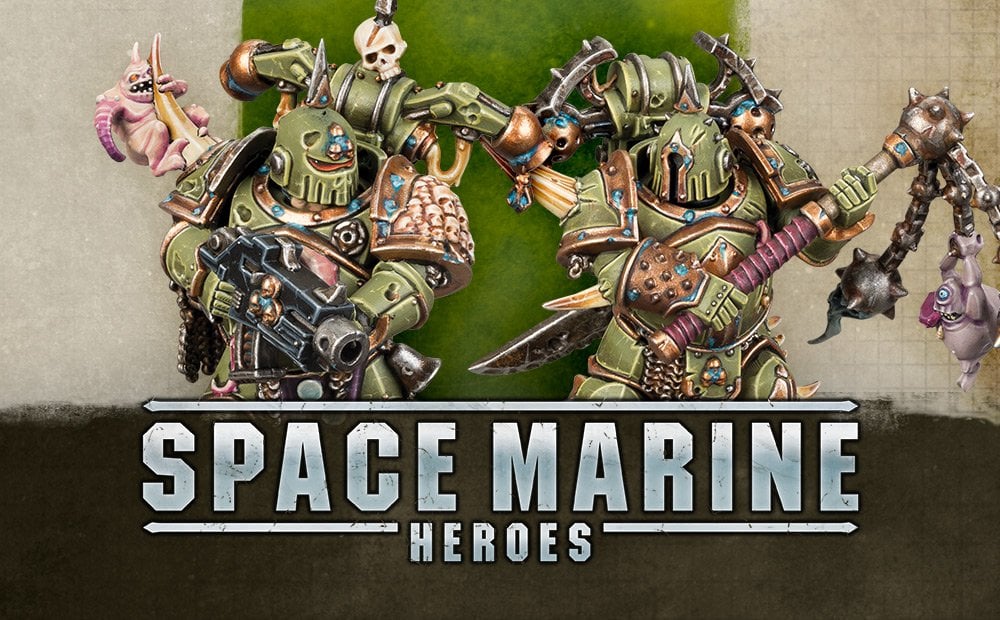 Warhammer 40K New Nurgle 'Space Marine Heroes' A Closer Look Bell