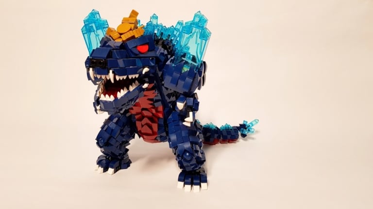 how to build a lego godzilla easy