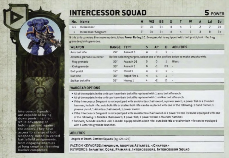 Warhammer 40K: Intercessors vs Heavy Intercessors - Bell of Lost Souls