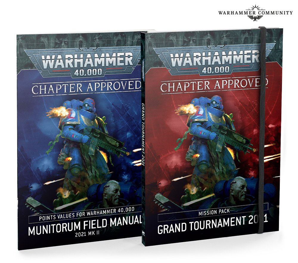 Warhammer 40K Next Week Chapter Approved GT And Munitorum Field Manual