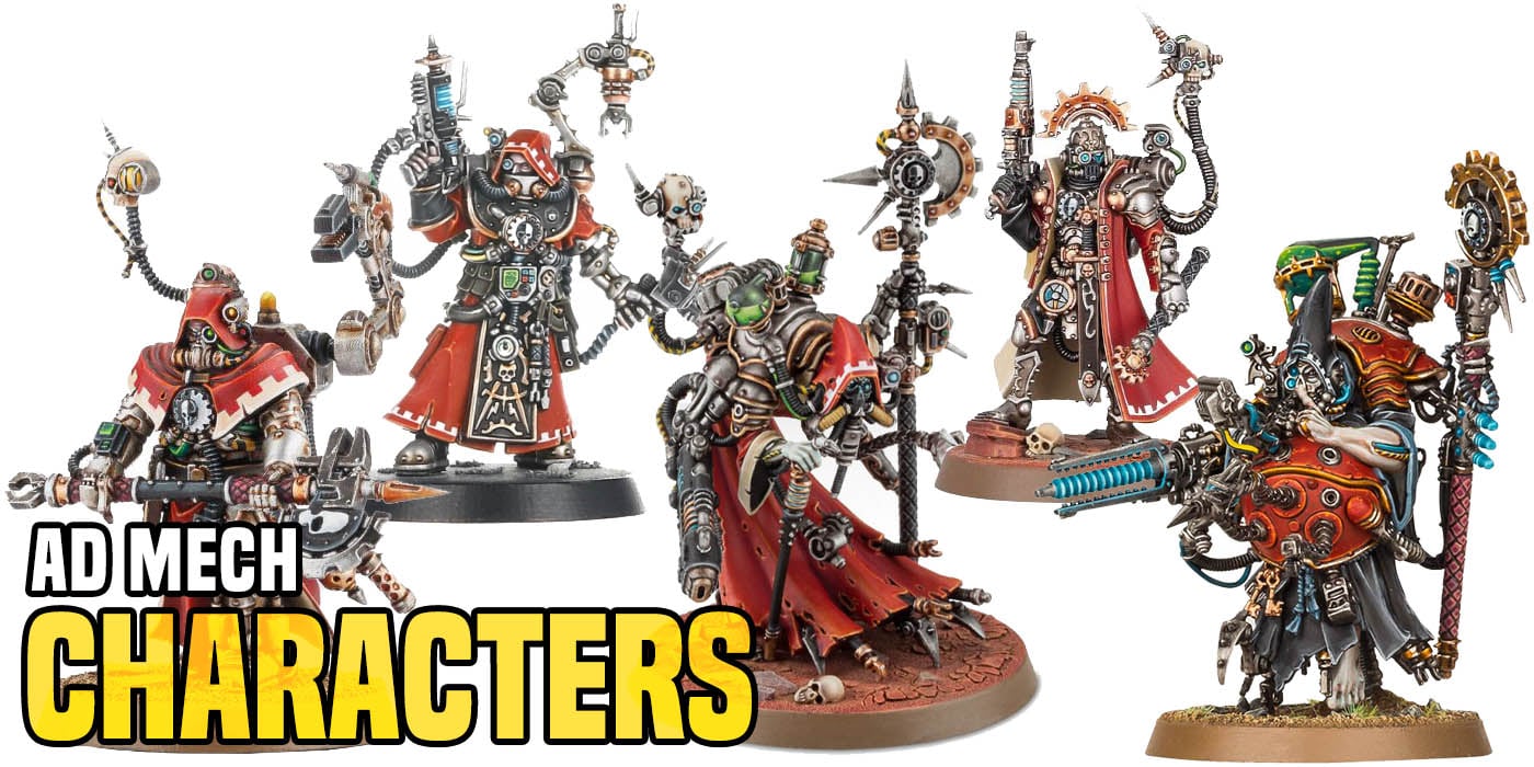 The Implacable AdMech: Warhammer 40k Characters Revealed – 40k World
