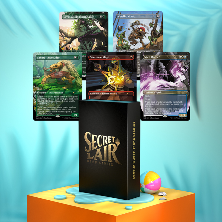 Mtg New Secret Lair Superdrop Reveals Classic Counterspell D D Saturday Morning And More