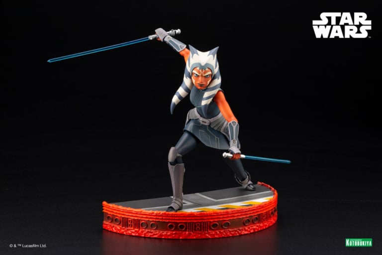 ahsoka tano life size statue