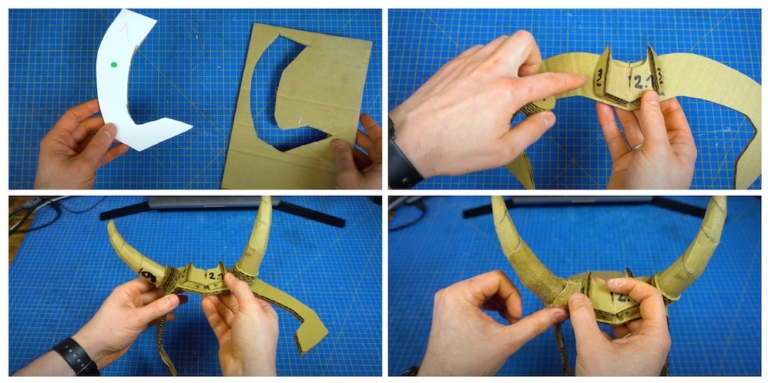 Becoming a Variant is Easy with These DIY Cardboard #39 Loki #39 Horns Bell