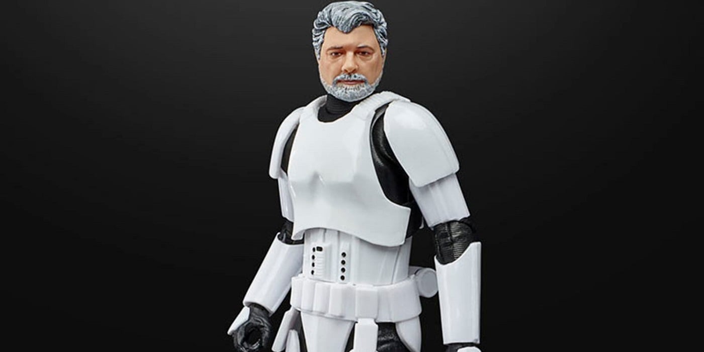 Star Wars The Black Series George Lucas (in Stormtrooper Disguise) 6-Inch  Action Figure