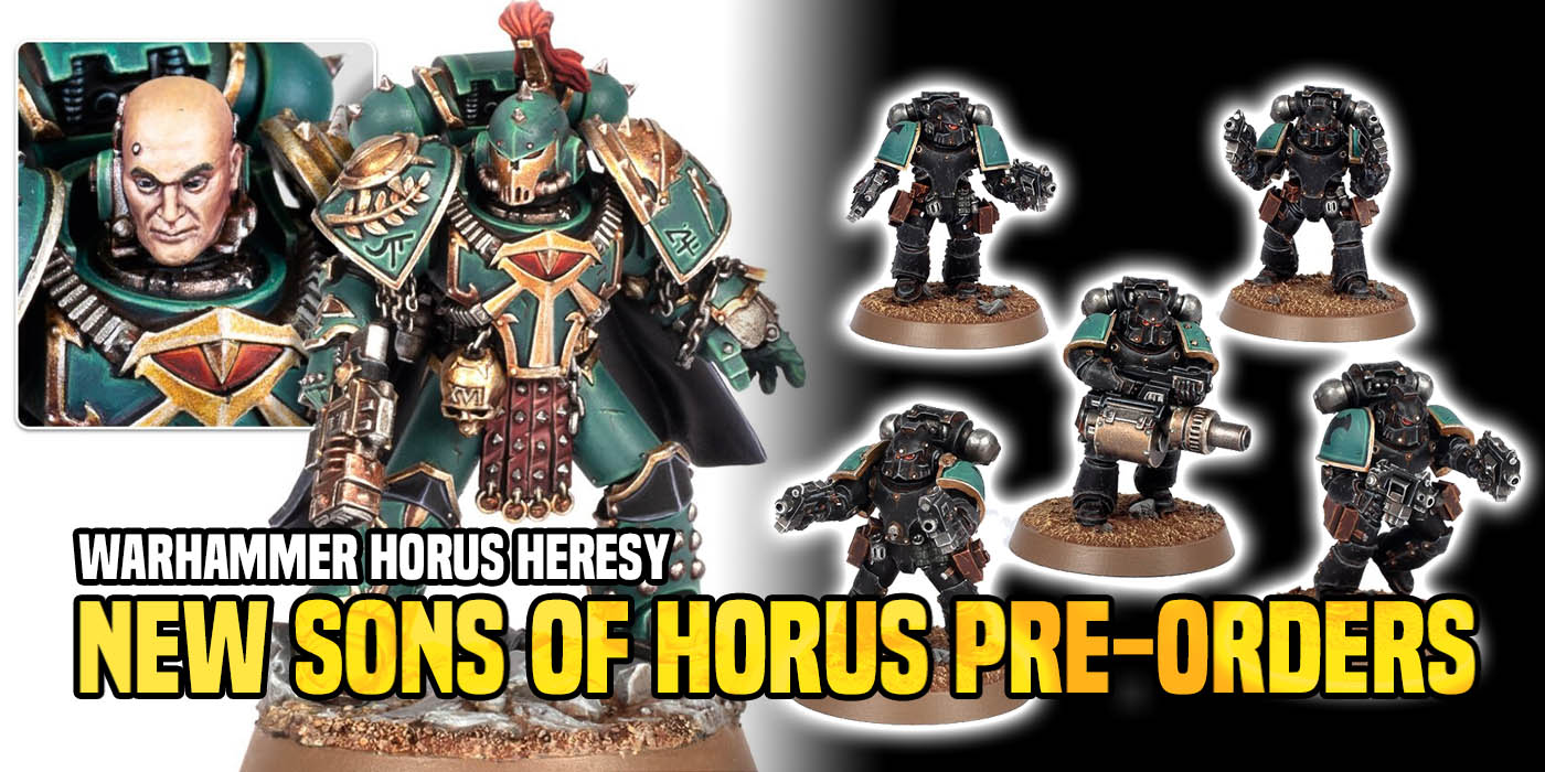 Warhammer Horus Heresy Pre-Orders: New 'Sons of Horus' Miniatures