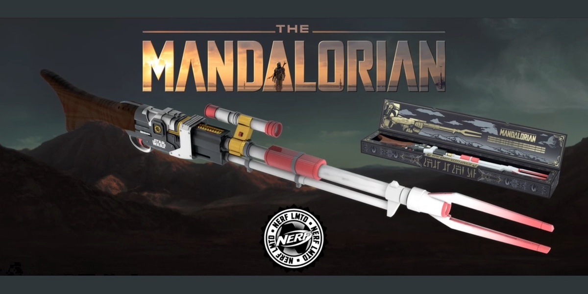 Star Wars The Mandalorian Amban Phase Nerf Pulse Blaster