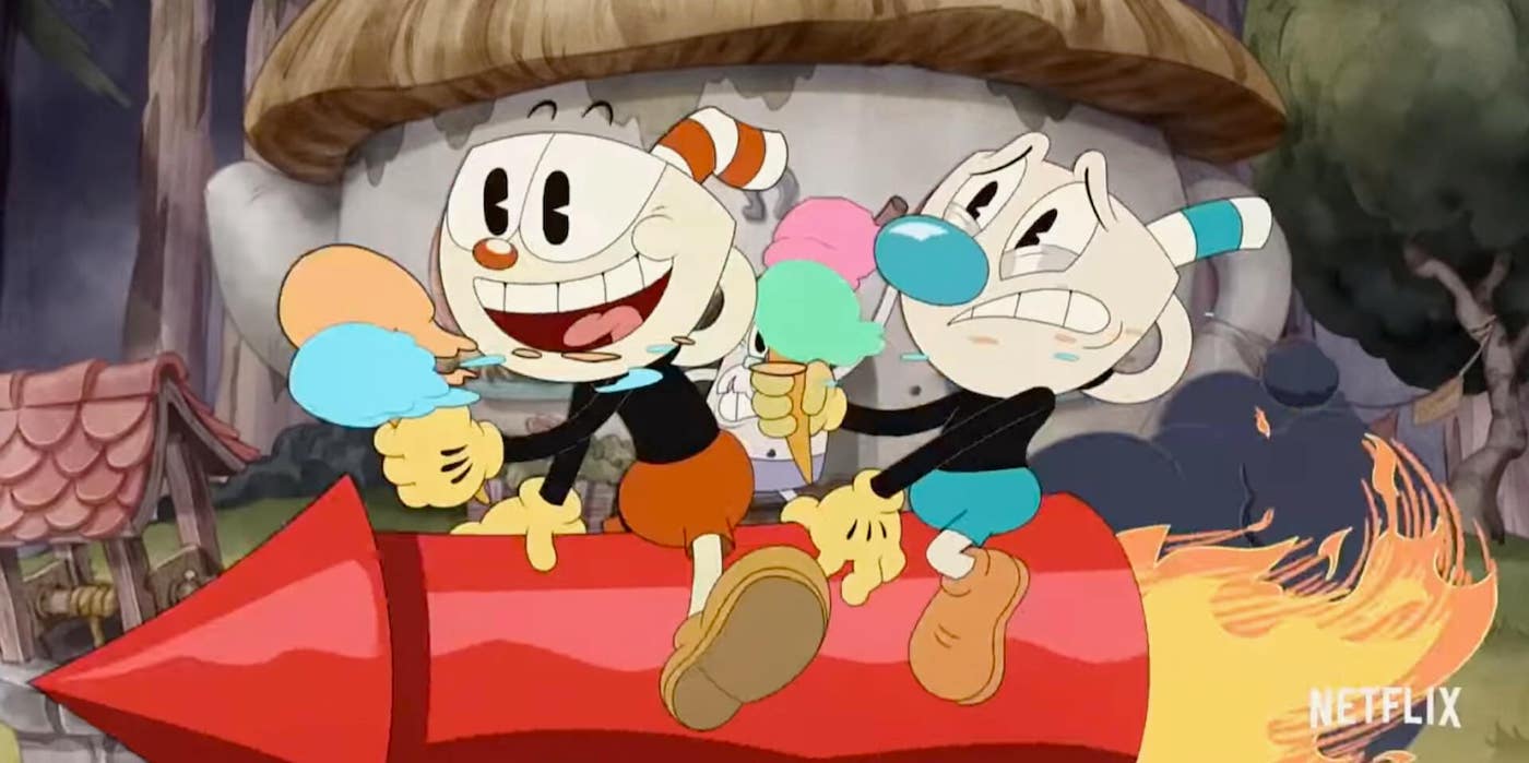 The Cuphead Show First Trailer: Classic 1930s Animation Style