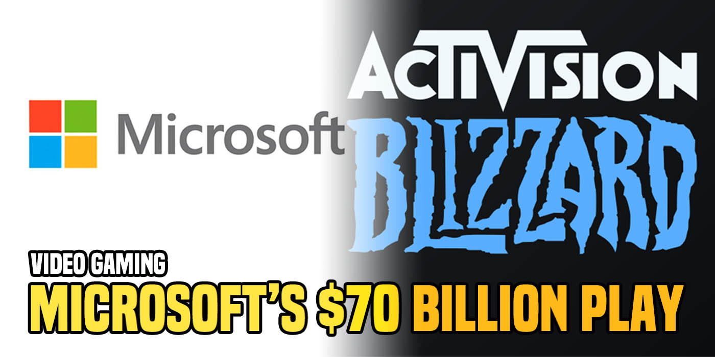 Microsoft to buy Activision Blizzard