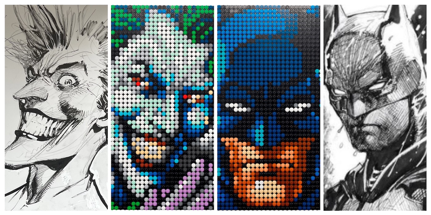 Celebrate Your Love of Comics - New Jim Lee Batman LEGO Art Collection -  Bell of Lost Souls