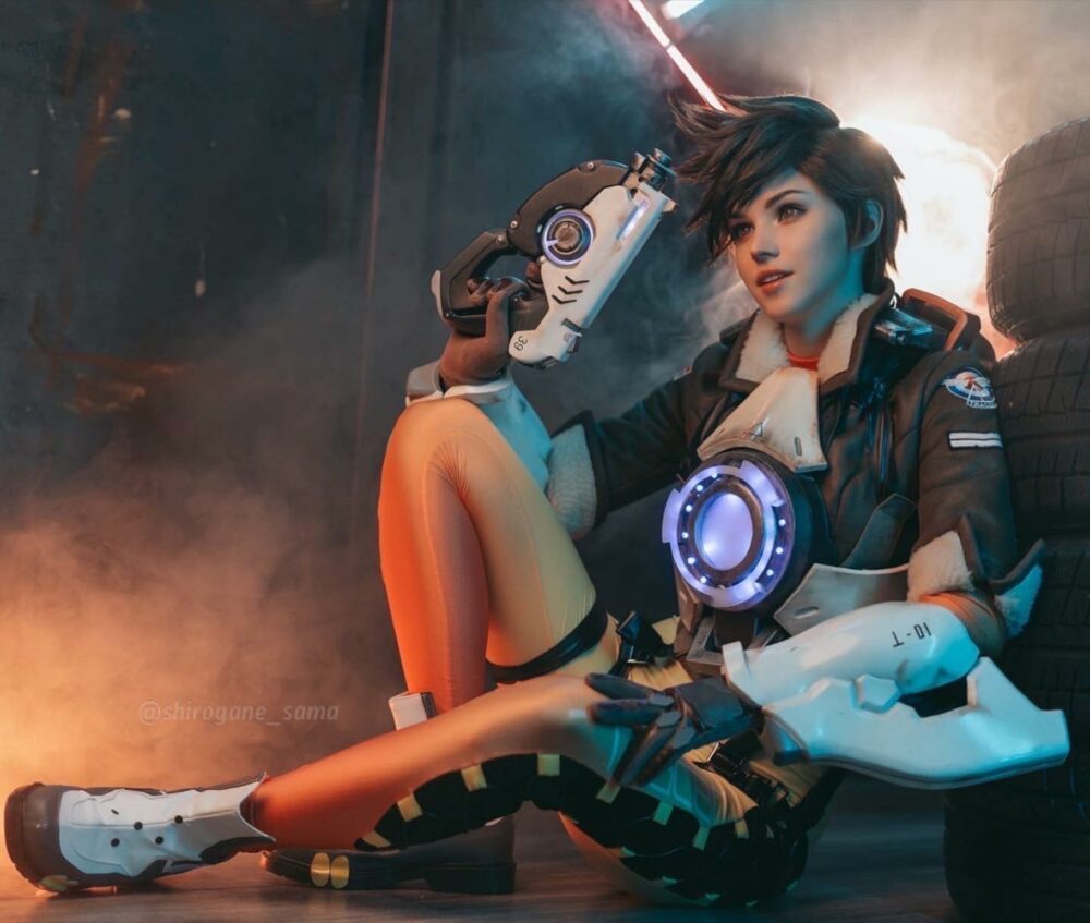 Overwatch Tracer Cosplay Costume