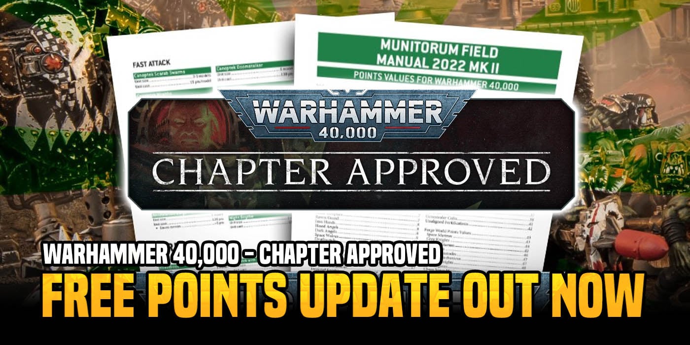 Warhammer 40K Free Points Update Now Live Bell of Lost Souls