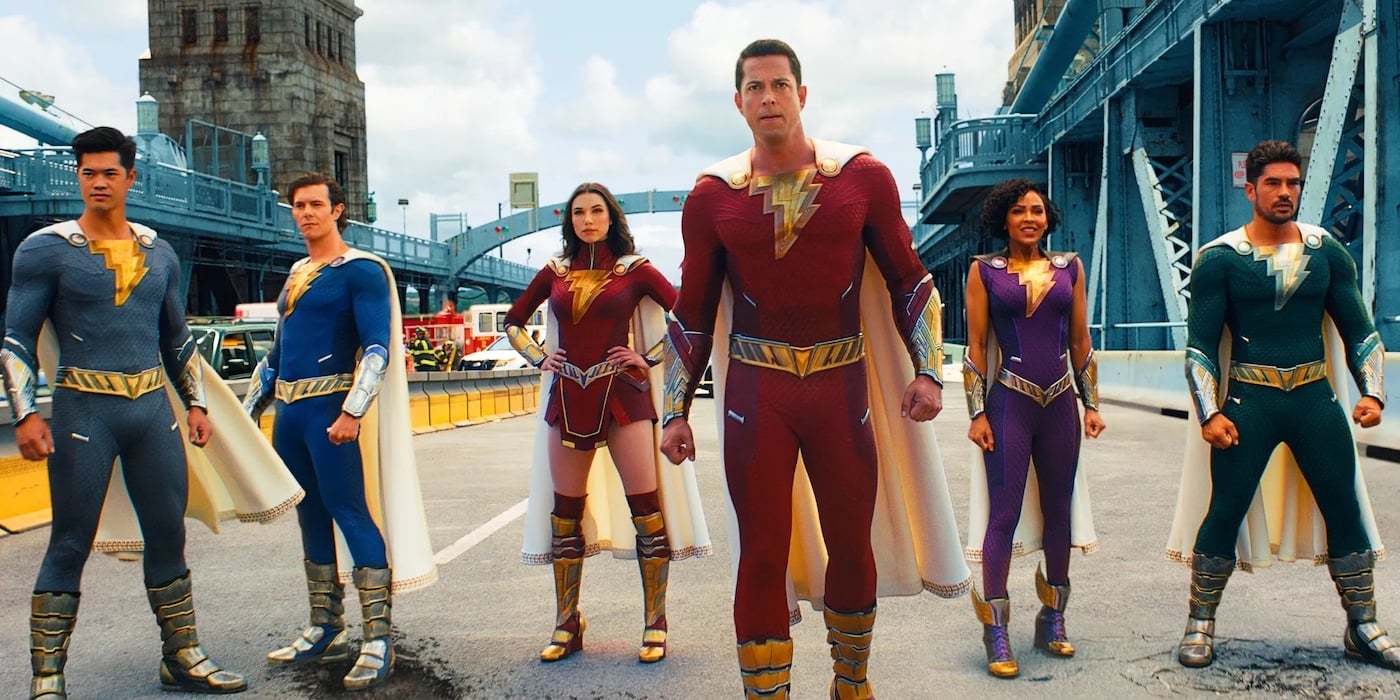 Teaser de Shazam: Fury of the Gods e novo uniforme
