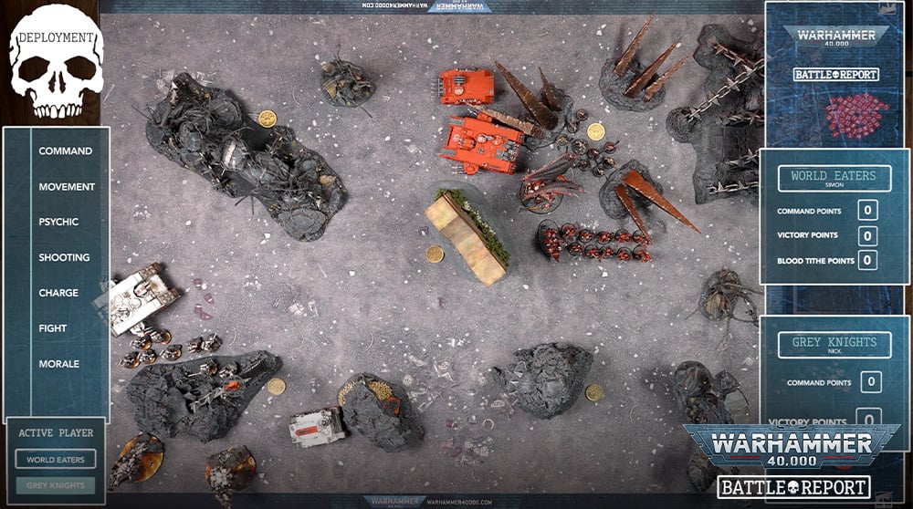 Warhammer 40k World Eaters Rule Teasers From Latest Battle Report