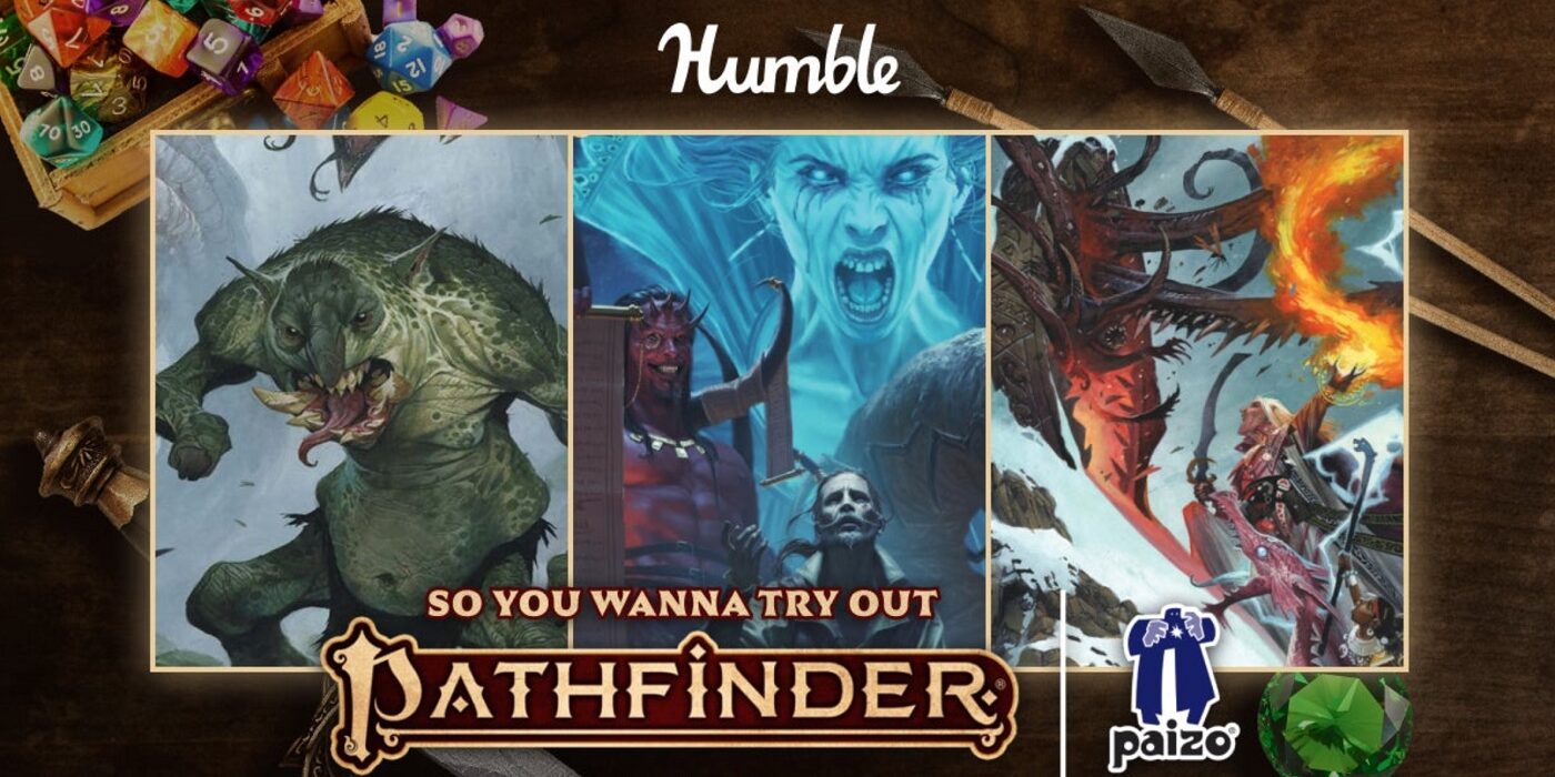 Paizo Releases 'So You Wanna Try Out Pathfinder' 2E Humble Bundle