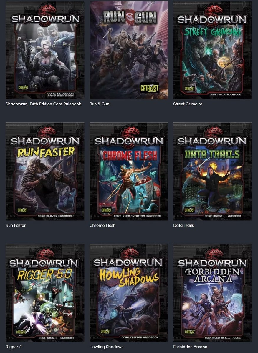 Street Grimoire PDF/Print Preorder Available - Shadowrun 5