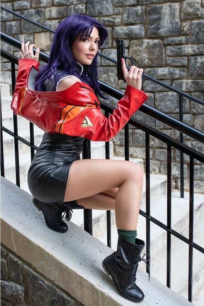 We re Joining NERV With This Evangelion Misato Katsuragi Cosplay