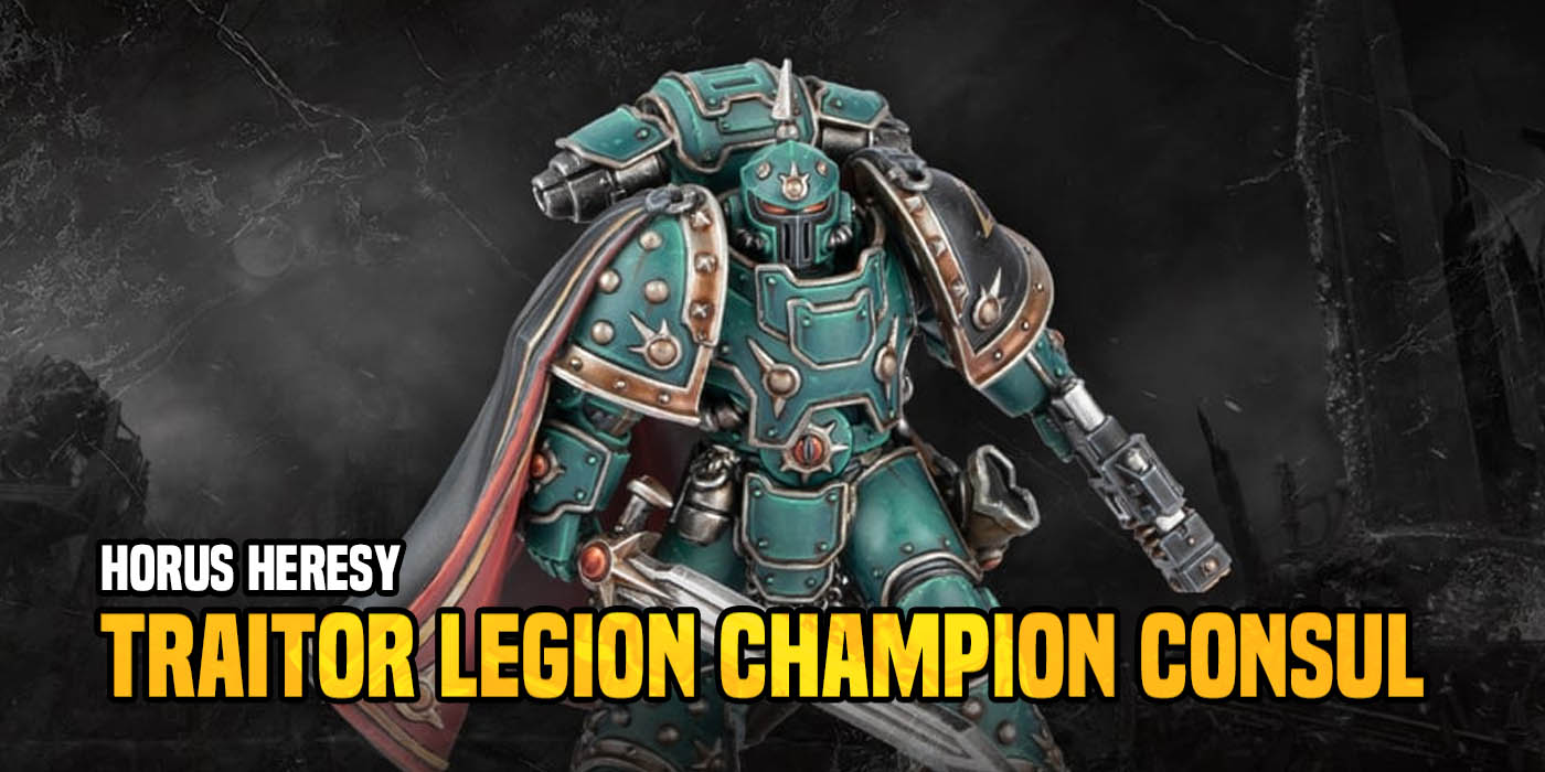 Horus Heresy Traitor Champion revealed : r/Warhammer40k