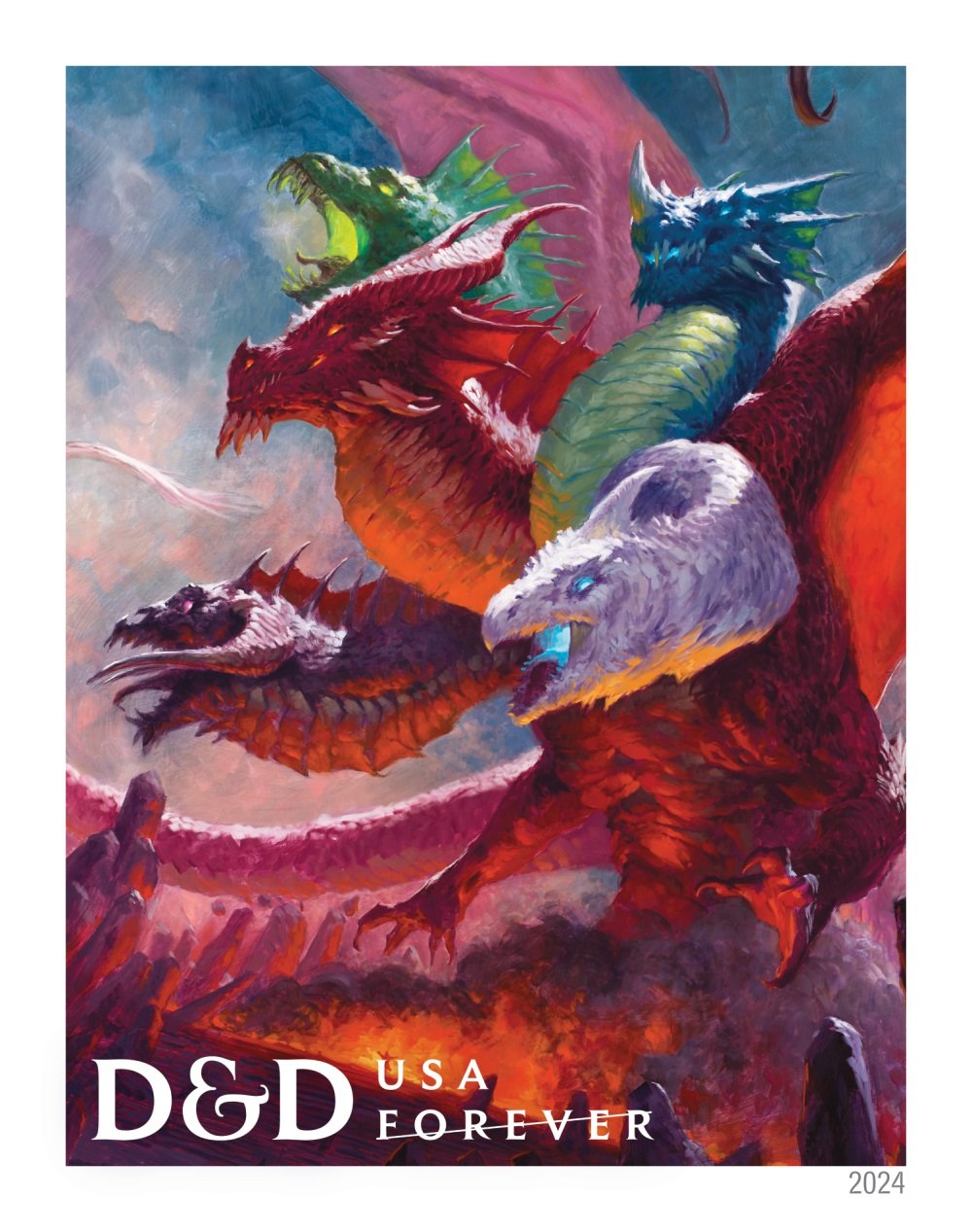 So They're Making Official D&D Postage Stamps Bell of Lost Souls